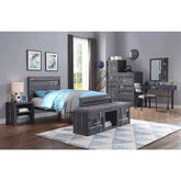 Cargo Gunmetal Chest Model 35925 By ACME Furniture